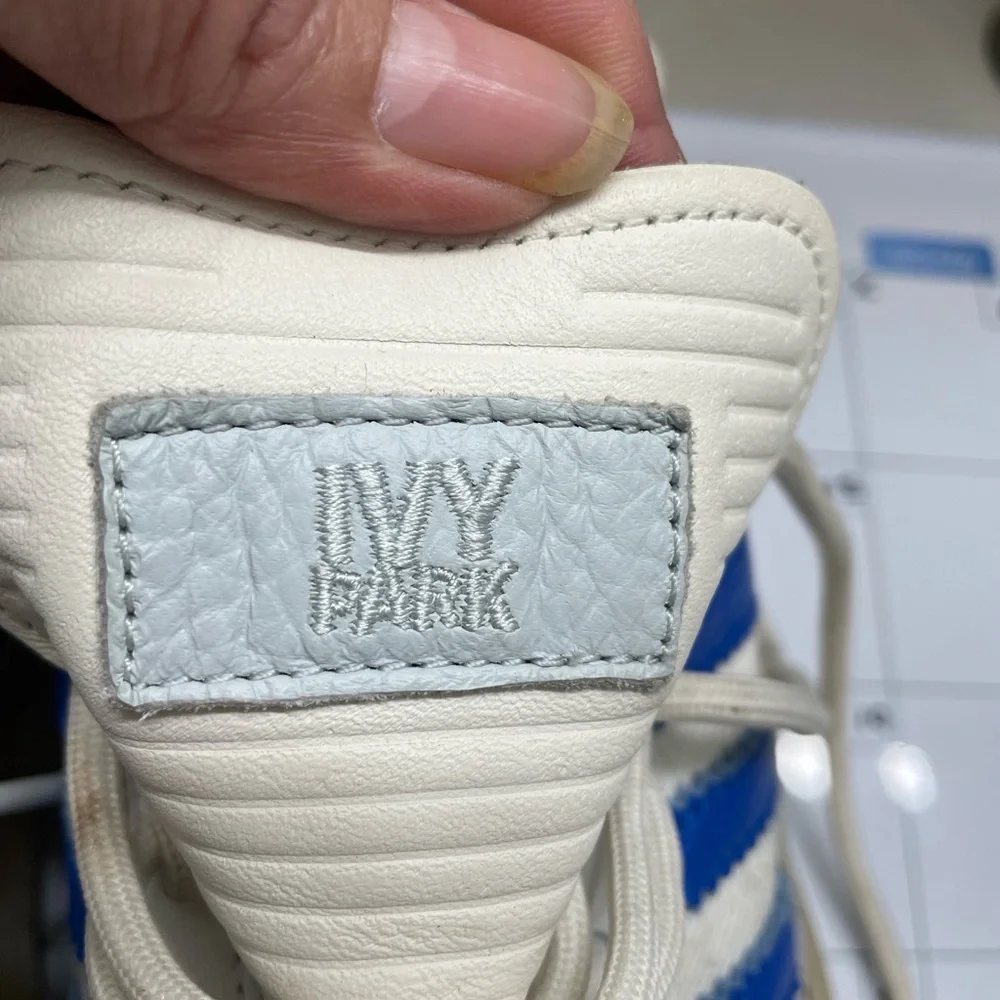 Size 7/5- adidas Ivy Park x Super Super Sleek Rodeo - Glow Blue W